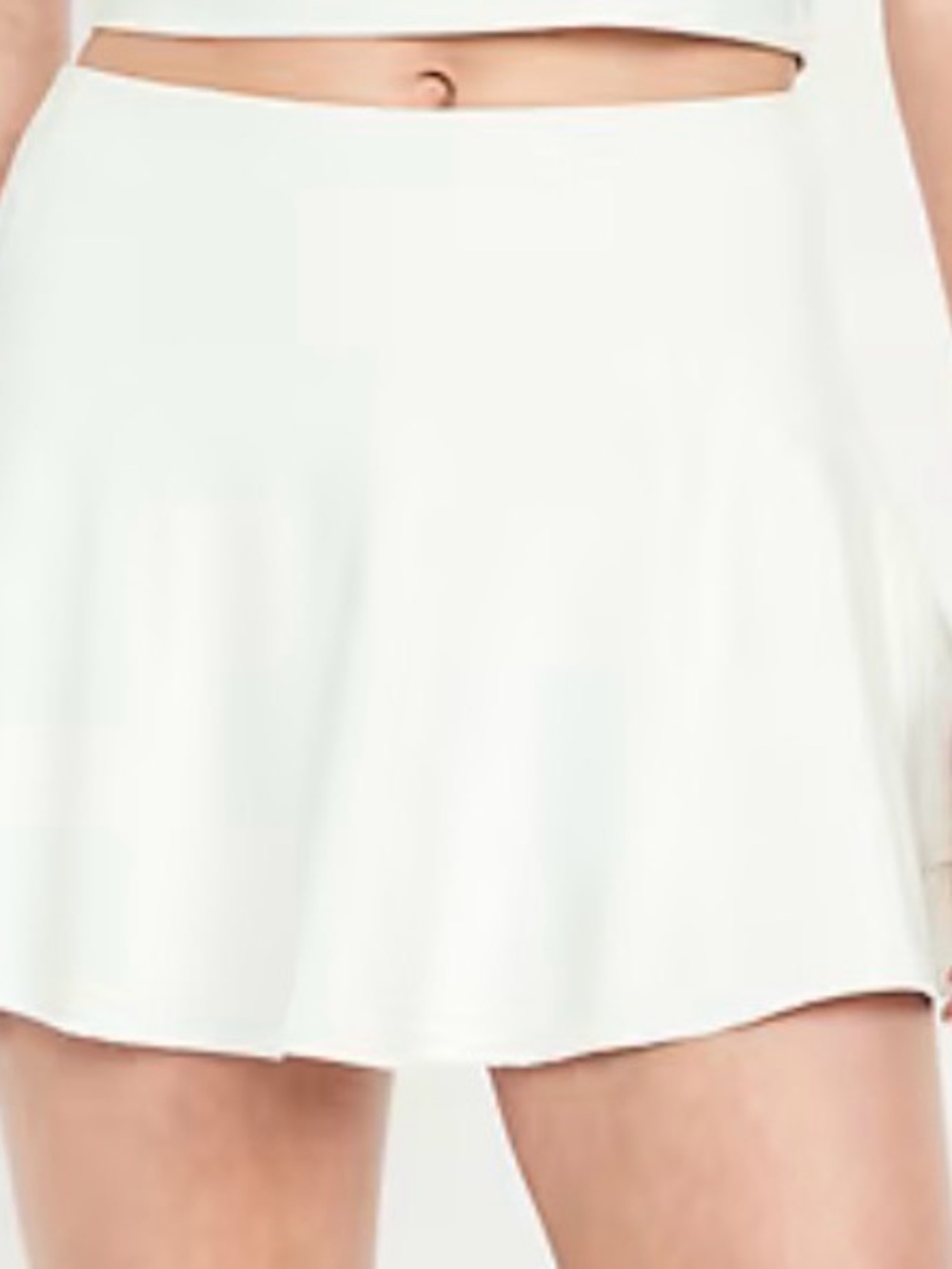 White Tennis Skirt
